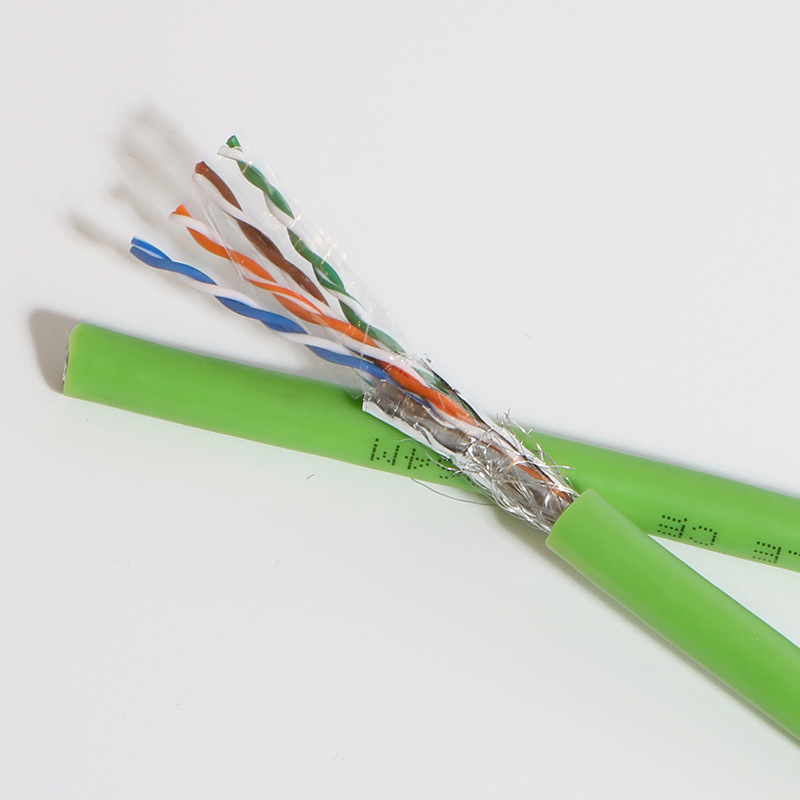Drag Chain Type Category 5E Double-Shielded Sftp, Category 6 Utp Unshielded Industrial Drag Chain Cable, Category 7 High-Flexibility Network Cable