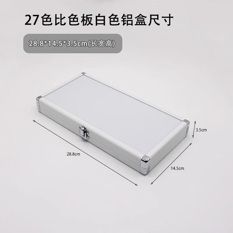 27色歯科歯科比色板美白口腔焼き磁器歯色板対色板鏡付き比色板|undefined