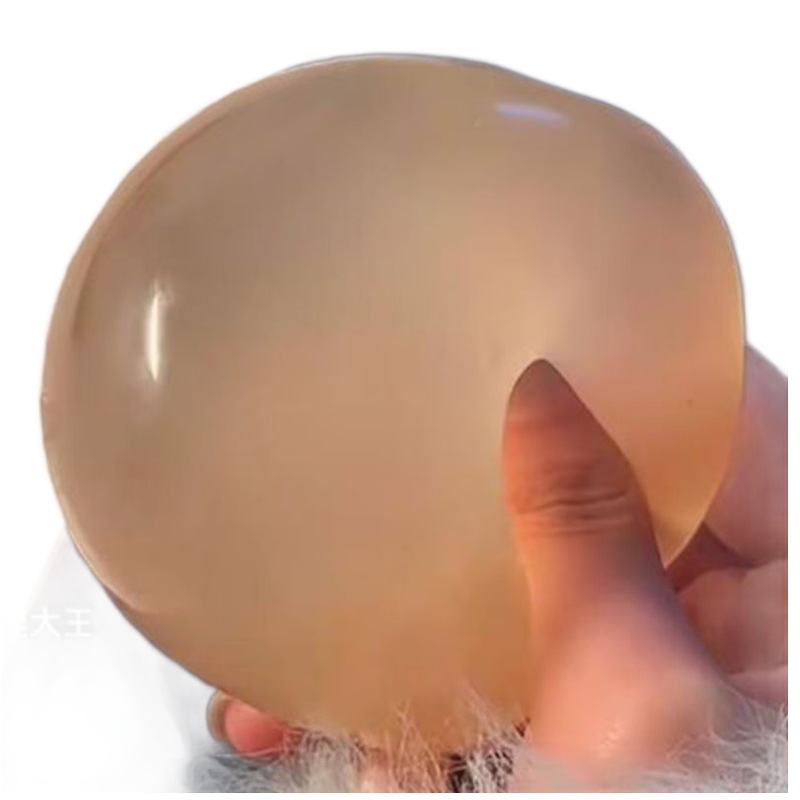 Coconut Oil Ball Squishy Xiaohongshu Same Style Cream-Like Moldable Slow Rebound Stress Relief Toy Ball Creative Popular Item