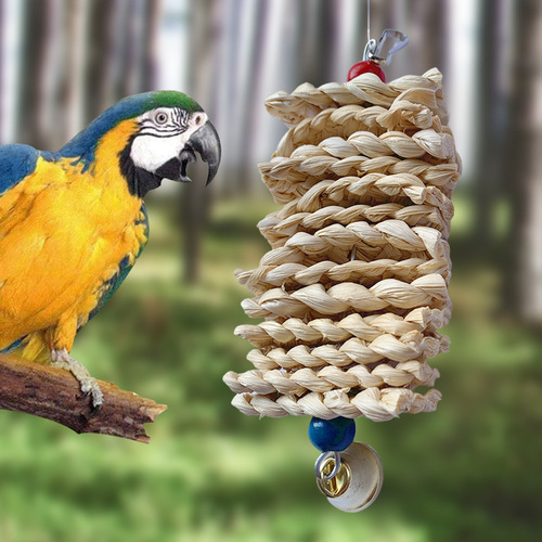 Parrot Toy All-Natural Branch Climbing and Chewing Toy for Small and Medium Parrots Bird Pet Supplies