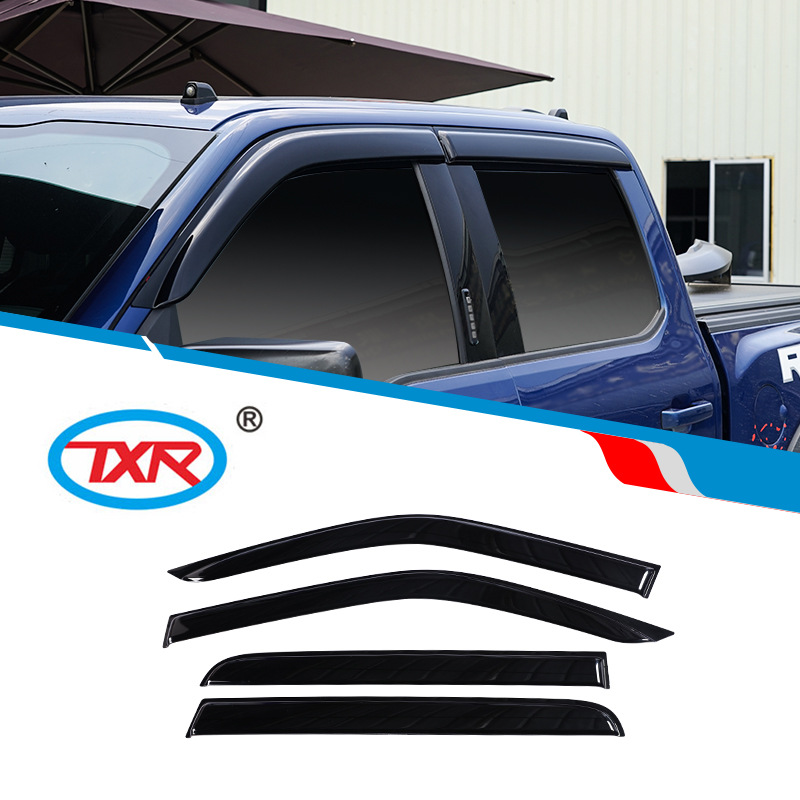 Adecuado para Ford F150 protección solar Ford F150 Raptor visores ventana ventana ceja de lluvia