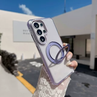 南美跨境热销 适用于三星S26 Ultra多彩波浪360薄款磁吸手机壳