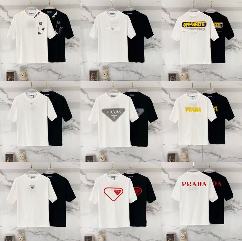 Cross-Border High-Quality New Round-Neck Pure Cotton Loose Casual Short-Sleeve Unisex Fashion Versatile T-Shirt for Export