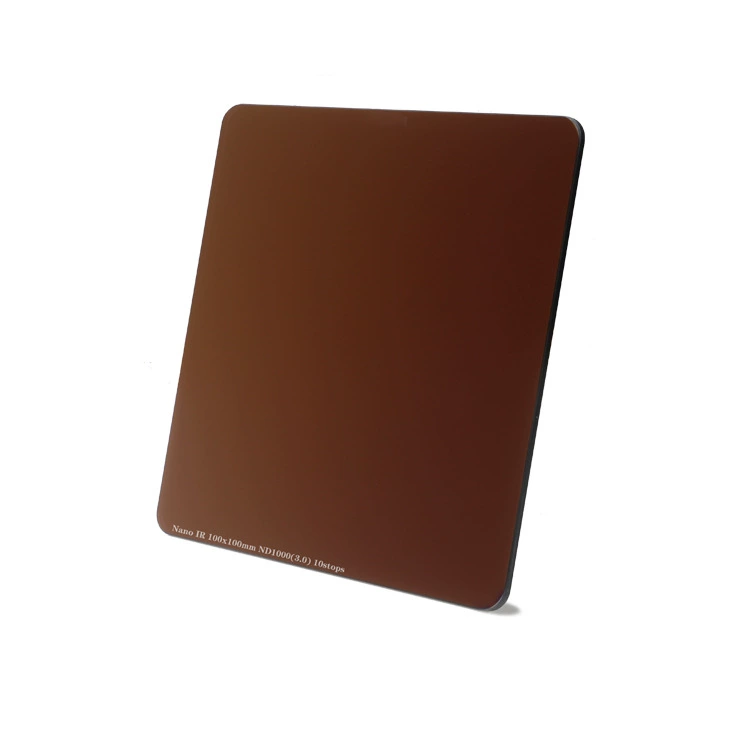 Квадратное зеркало ND ND1000 вставной фильтр для вычитания зеркала 100 мм квадратное среднее серое зеркало средней серой плотности зеркало квадратный кусок