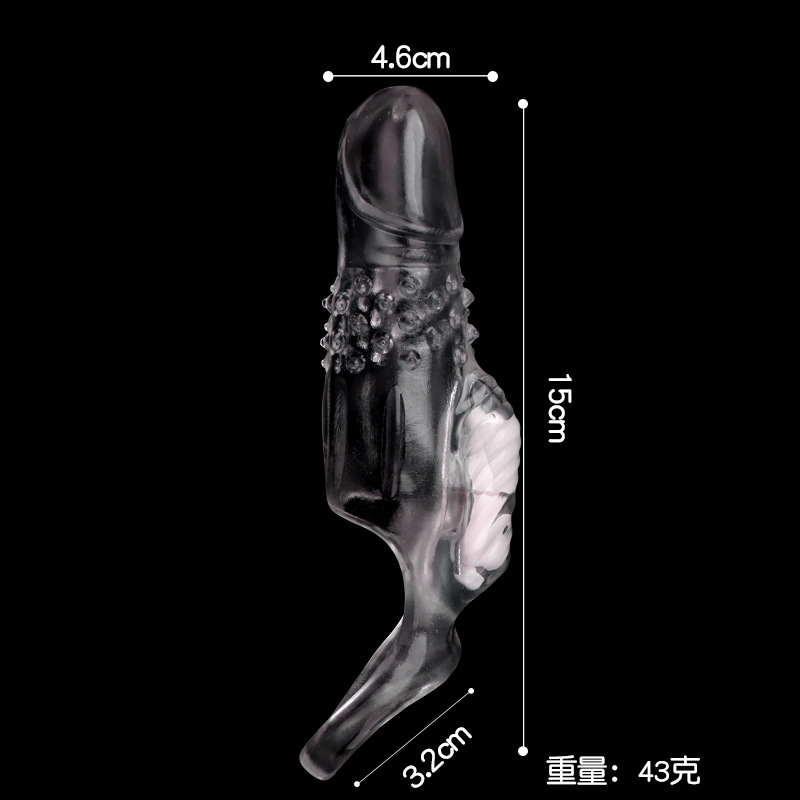 Wolf Tooth Lotus Sleeve Set, Textured TPE Couples Toy, Manual Non-Vibrating Design — detail image 12