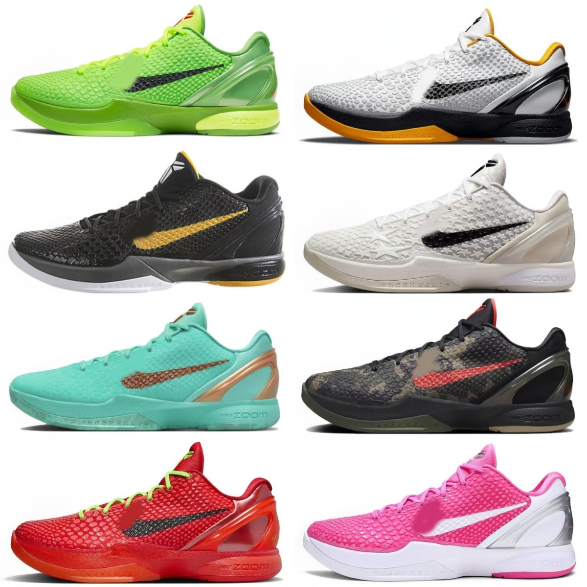 Cross-border Kobe6 Kobe 6D All-Star black red and blue actual…