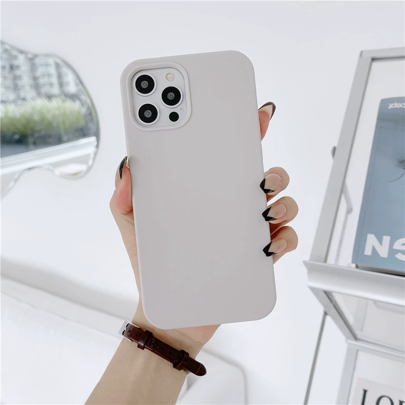 Силиконовый чехол Apple iPhone 12 Pro Max совместимый, мягкое матовое покрытие, многоцветные варианты