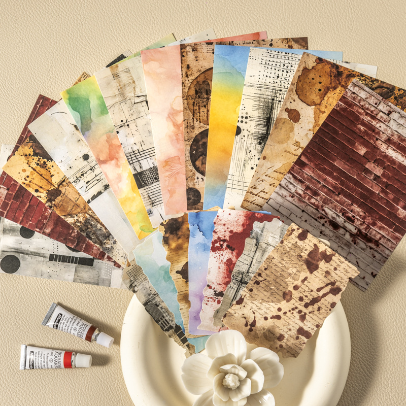 Paquete de material de Ketchup Girl Acerca de la serie Track Material de cuenta manual de tendencia Paquete de pegatinas creativas de collage base