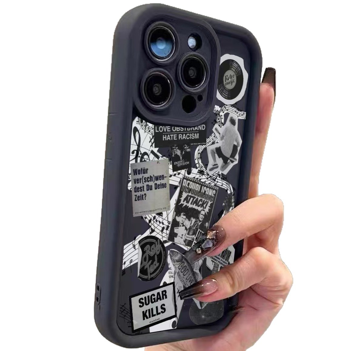 Funda para iPhone 17 Pro Max, Apta para Parejas, Anti-caídas para Apple 15, Estilo Europeo y Americano para 14, Nuevo Modelo para 13 Pro/16