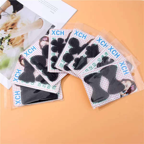 Bangs hook and loop 2 piece set sticky posting female hook and loop hair sticky artifact broken hair stickers hair accessories wholesale