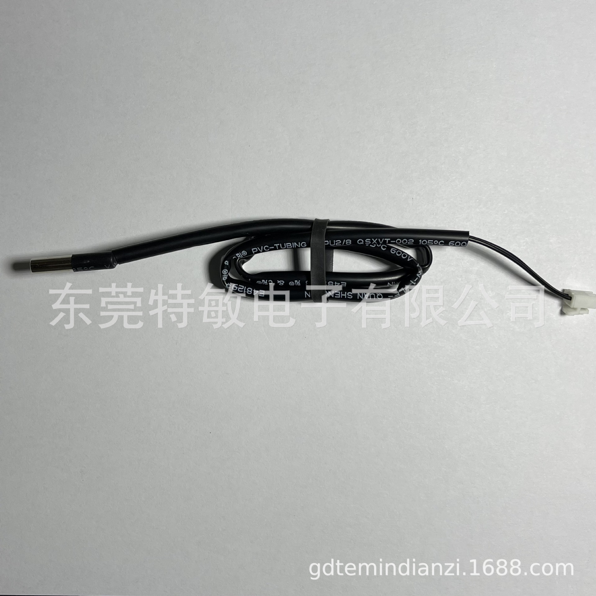 环氧树脂包封，NTC热敏电阻传感器，小黑头点滴探头，温控探头