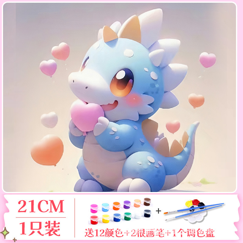 새로운 [진정한 석고] 사랑 용-컬러 세트 보내기