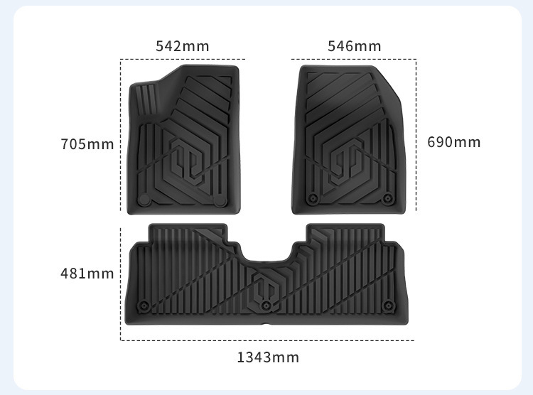TPE Floor Mats Trunk Mats for Leapmotor B01/Lafa5 2025/2026