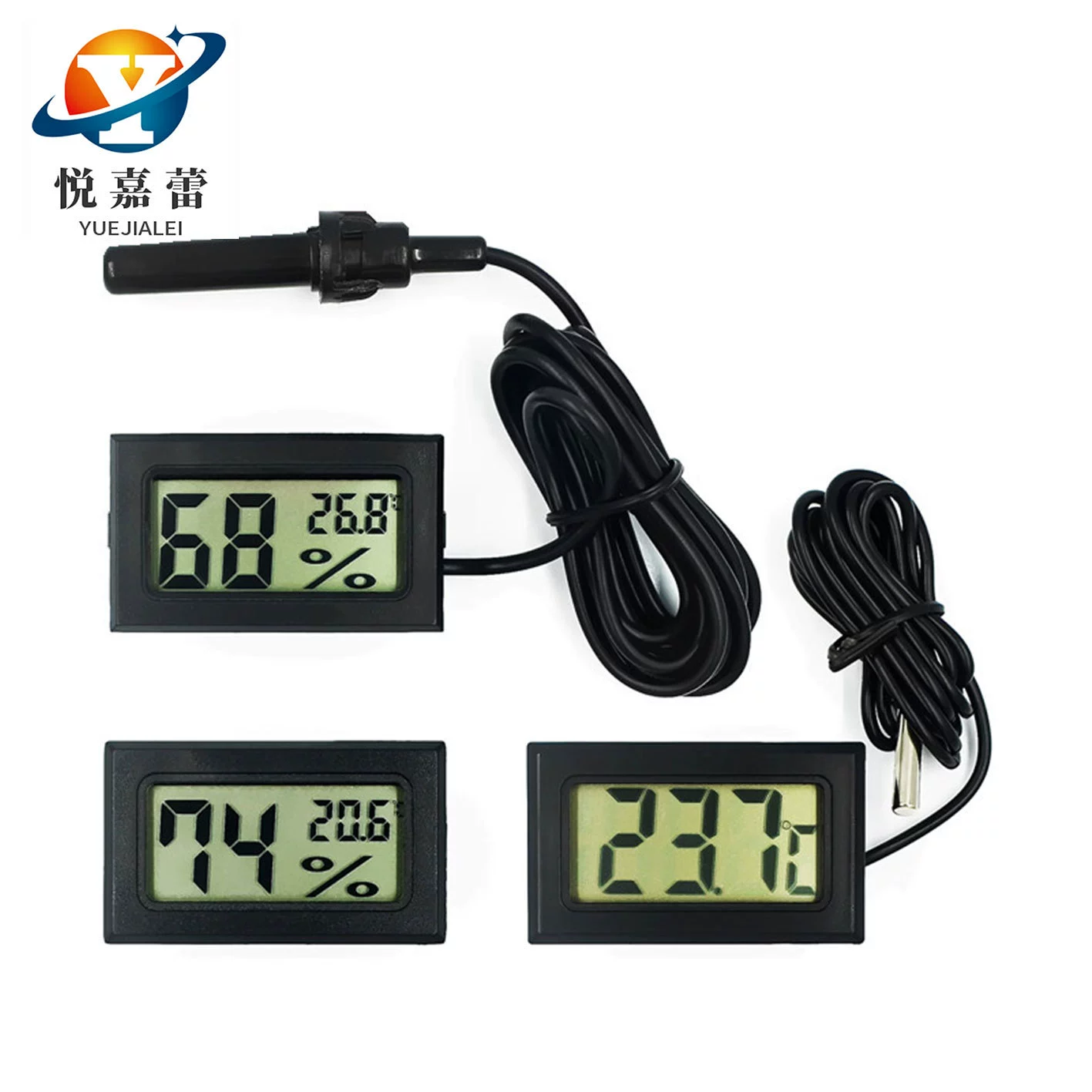 Встроенный цифровой термометр с электронным датчиком определения температуры FY-10 FY-11 FY-12