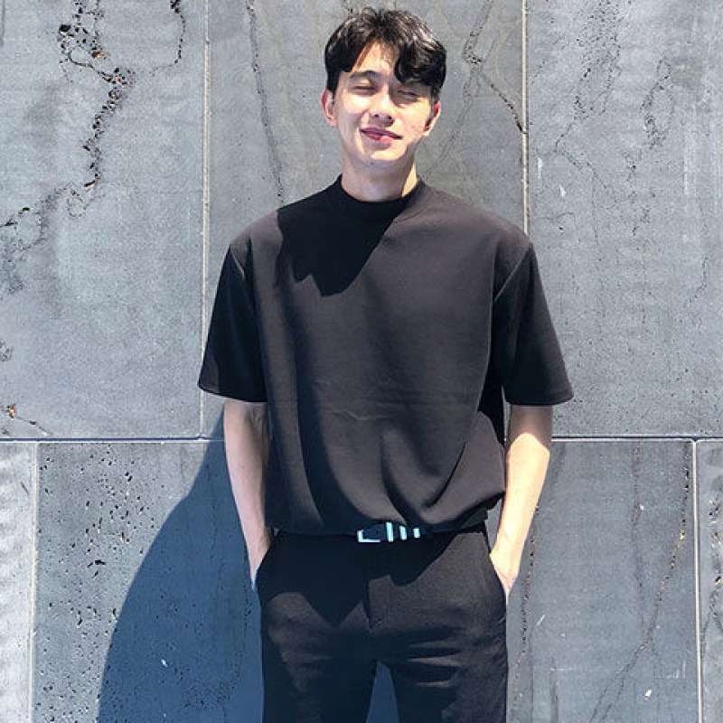 블랙 [하프 하이 칼라]