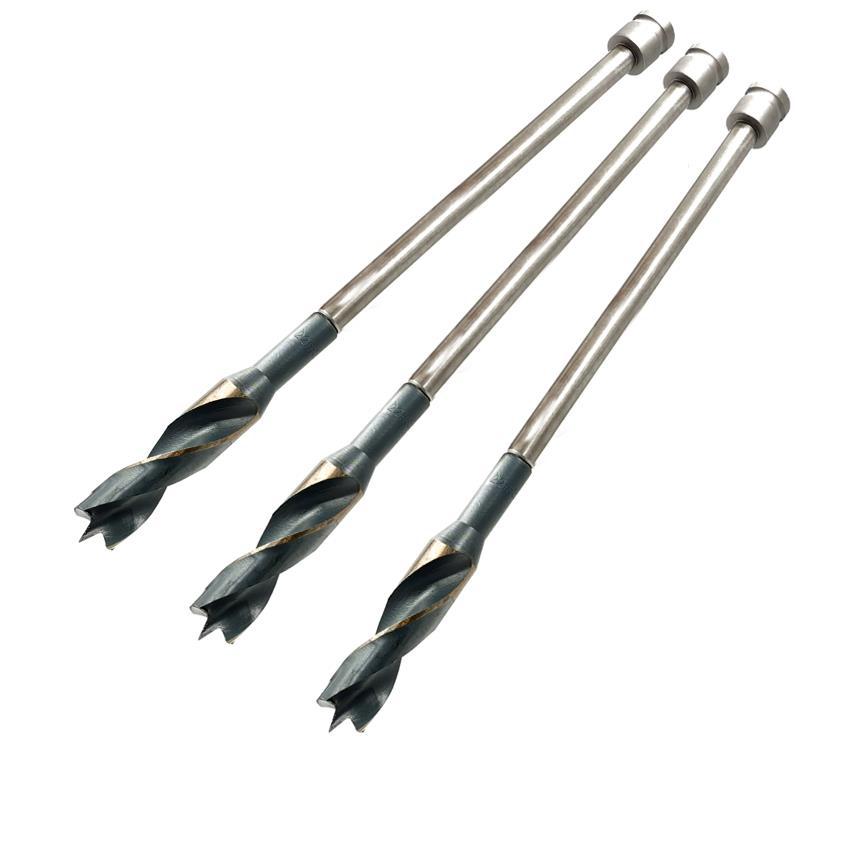 电动扳手转换钻头木工加长麻花钻模板钻加气砖打孔木头打眼开孔器