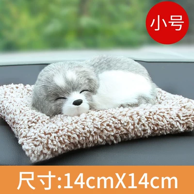 Car decoration item: activated carbon artificial dog, car formaldehyde remover, pet figurine, bamboo charcoal bag, essential car accessories for new cars (Aktiv kömürlü qoxu uducular) - bamboo-charcoal-dog-small-husky-model-contains-150g-of-nano-mineral-crystals