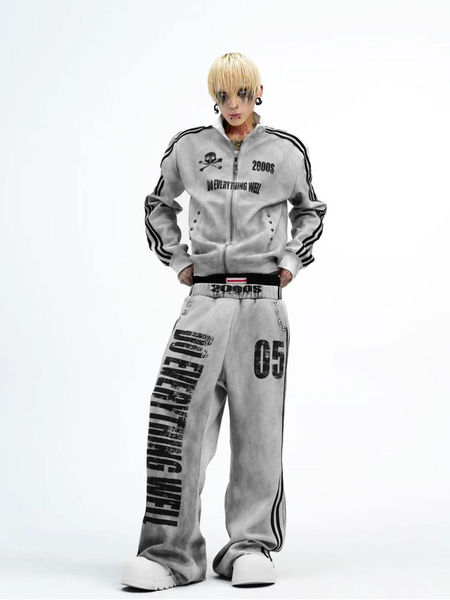 Design retro trend hoody hip-hop style