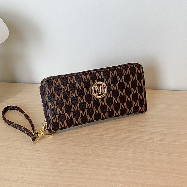 New Style Pu Single-Zip Women's Wallet, Business Commuter Large-Capacity Zipper Wallet, Artistic Clutch Bag, Available for Wholesale New Style Pu Single-Zip Women's Wallet, Business Commuter Large-Capacity Zipper Wallet, Artistic Clutch Bag, Available for Wholesale