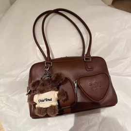 同款上新  画报少女枕头包今年流行爆款包包女士手提单肩腋下包