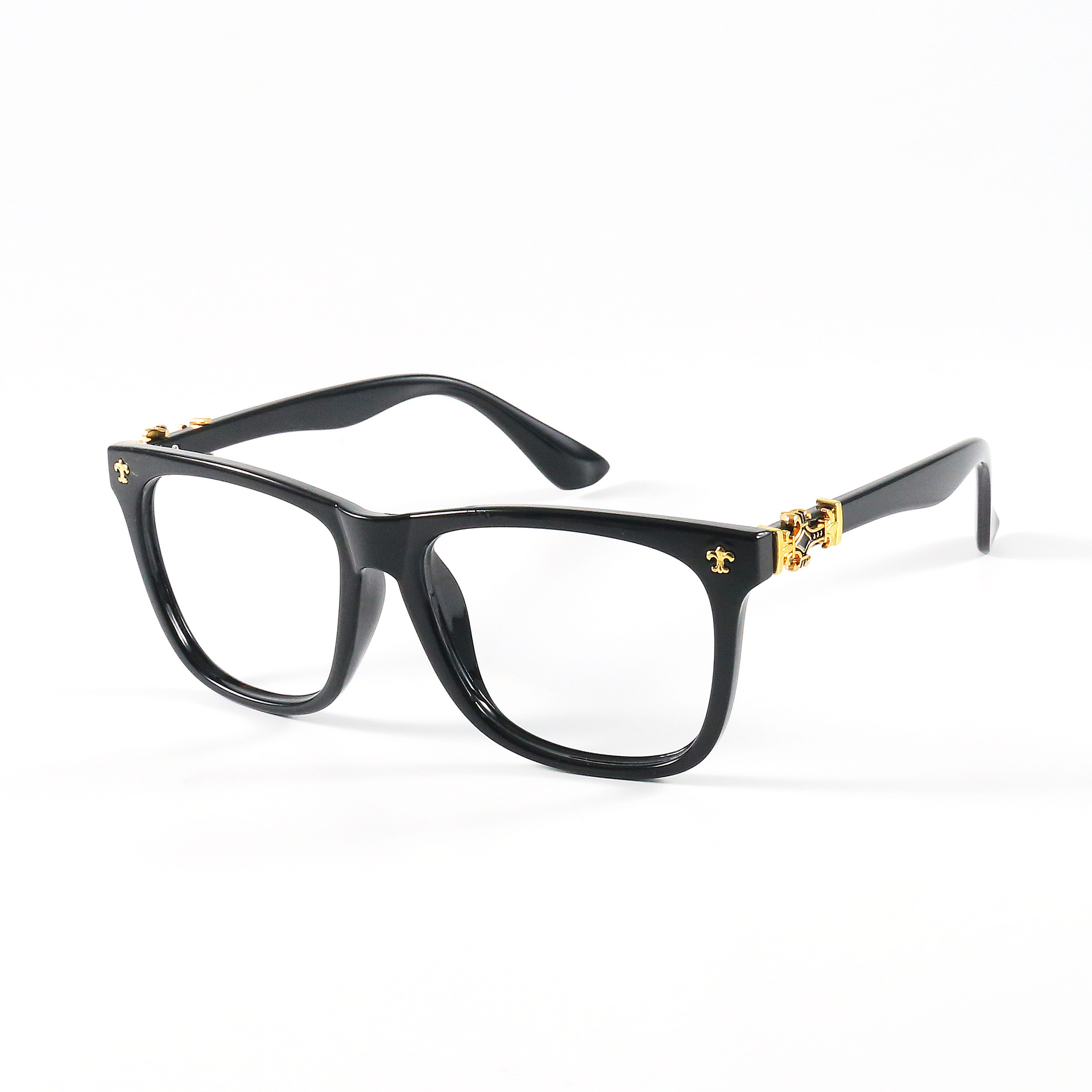 TR marco cuadrado gafas para hombres y mujeres a prueba de luz azul gafas de luz plana de la misma red de gafas de grado médico a prueba de luz azul
