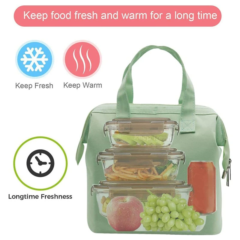 Capacious thermal bag, warm thermos, simple and elegant design