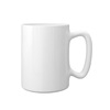 11OZ White Mark Cup Extra -white heat transfer coating cup cross -level foreign trade export logo to print