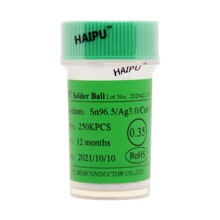 㽺���b���� SAC305 �o�U BGA �a�� 0.35mm  250K ��ӷ��b����