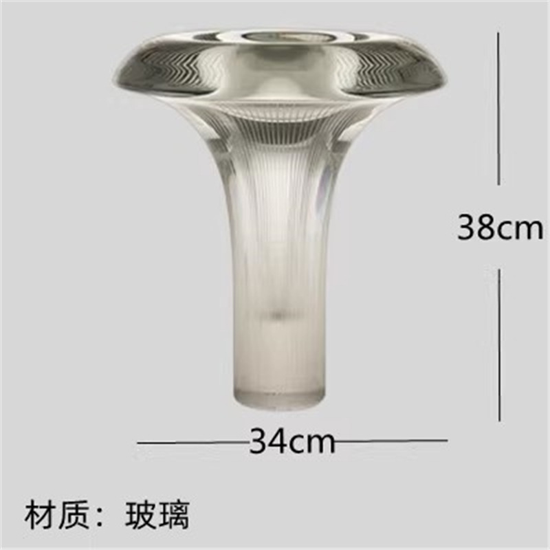 クリエイティブデザイン北欧シンプルで豪華な電気スタンド寝室ベッドヘッドランプ感リビング装飾ガラス|undefined