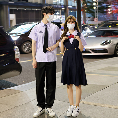 批发护奶裙jk制服套装学院风背心卡奶裙子日系演出服装学生校服