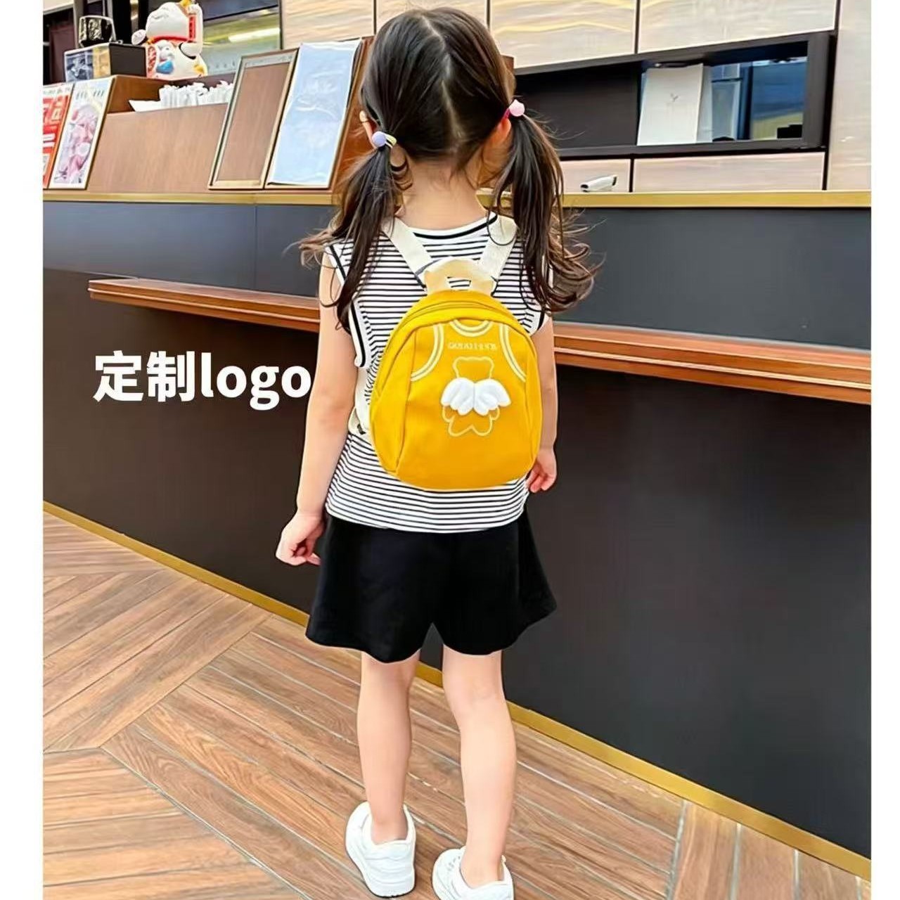 Jardín infantil para niños 1-3 años 2 mochila escolar pequeña bebé niño niña mochila mini mochila de lona de dibujos animados