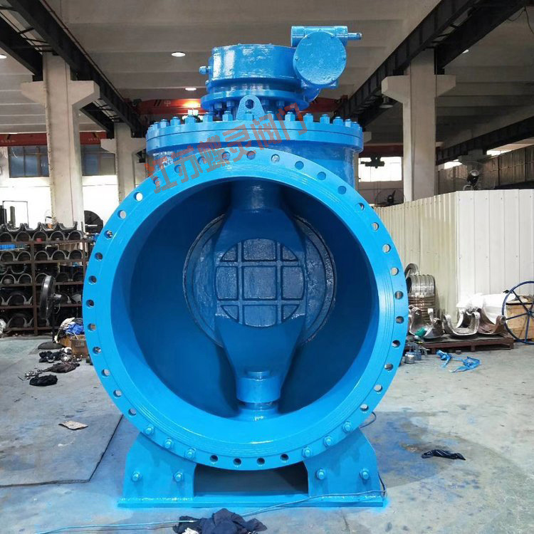 自来水污水用阀门 PQ940H-10C DN400法兰电动偏心半球阀