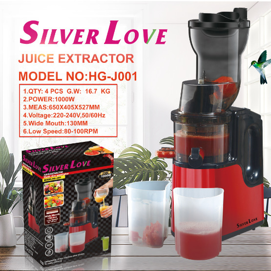 Máquina de extracción de jugo doméstica automática de gran calibre para separación de jugo de residuos comerciales pequeños, máquina multifuncional de frutas y verduras transfronterizas