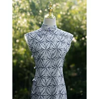 Новый китайский стиль красивый cheongsam женский летний 2025 новый улучшенный молодой маленький маленький платье можно носить весной