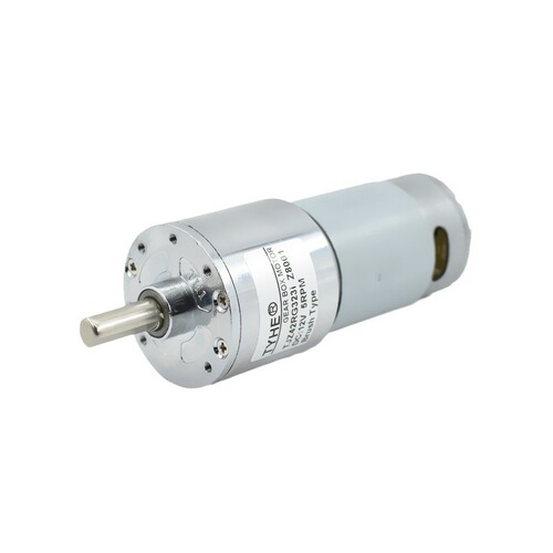 42GA555 Taihe 42mm DC Gear Motor, 12V/24V, for Window Operators—Features Adjustable Speed and Bidirectional Rotation