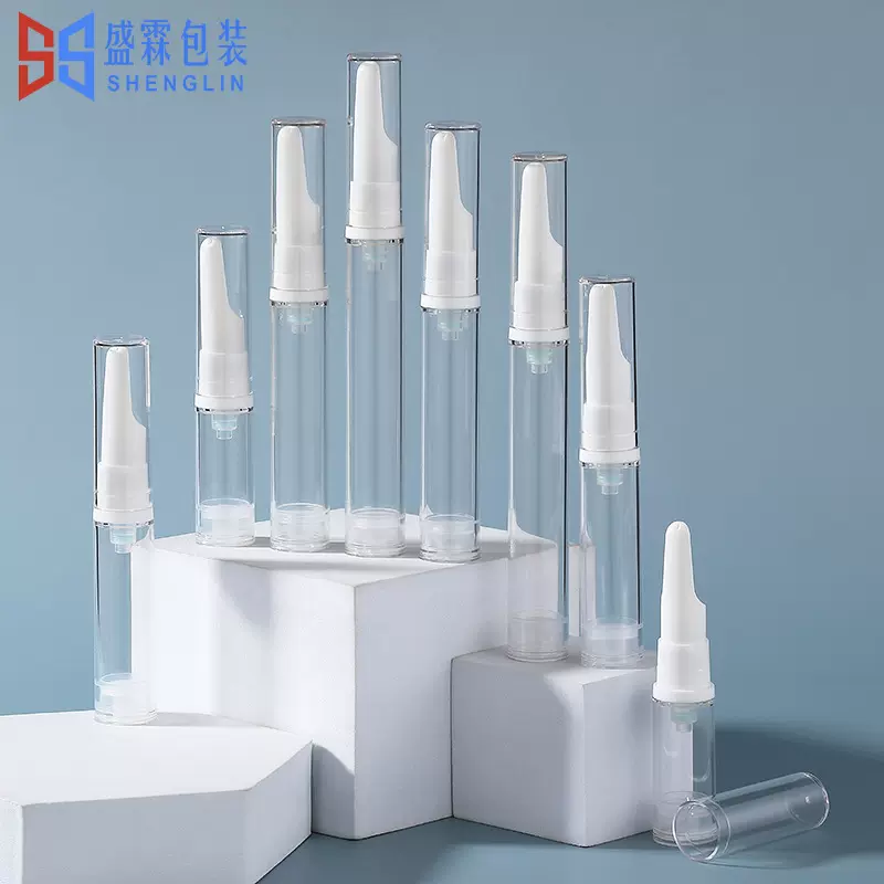 现货5ml-15ml真空瓶 按压喷雾乳液瓶化妆品分装瓶 眼霜原液真空瓶