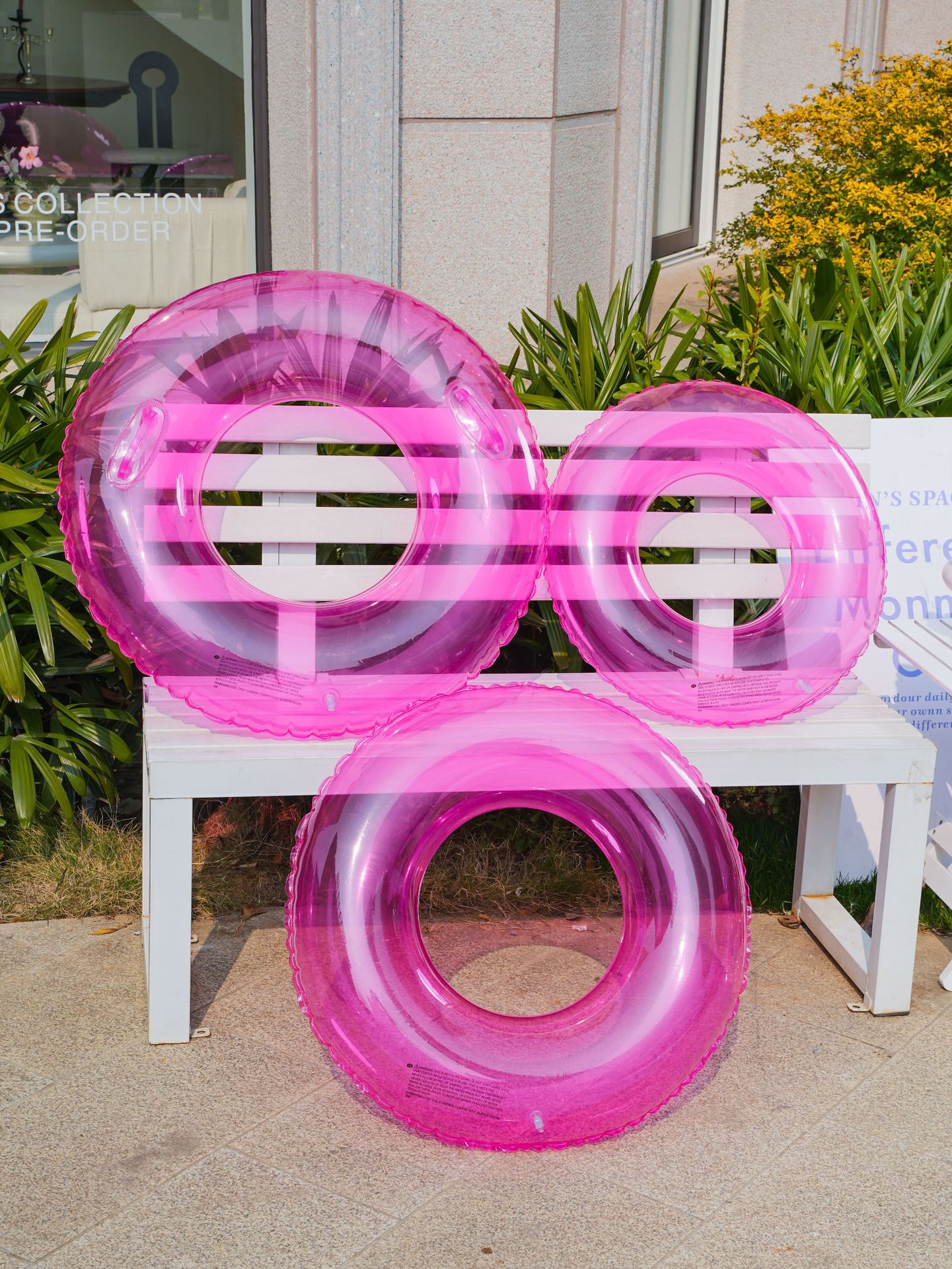 water inflatable swimming ring for adults