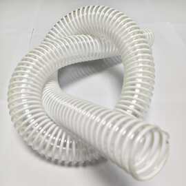 46mm口径PVC下水管缠绕管白筋加长出水管排水管