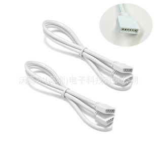 2.0 Female 6P Rgbcct Extension Cable Led Light Strip Solder-Free Connection Cable Rgbww Light Strip Docking Cable