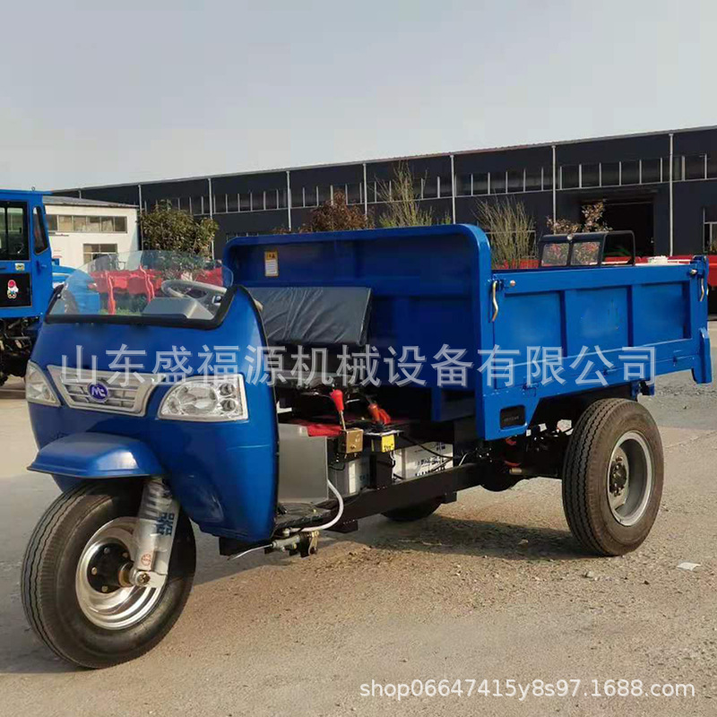 工程用18马力柴油三轮车 工地矿用拉货翻斗自卸车 厂家直销