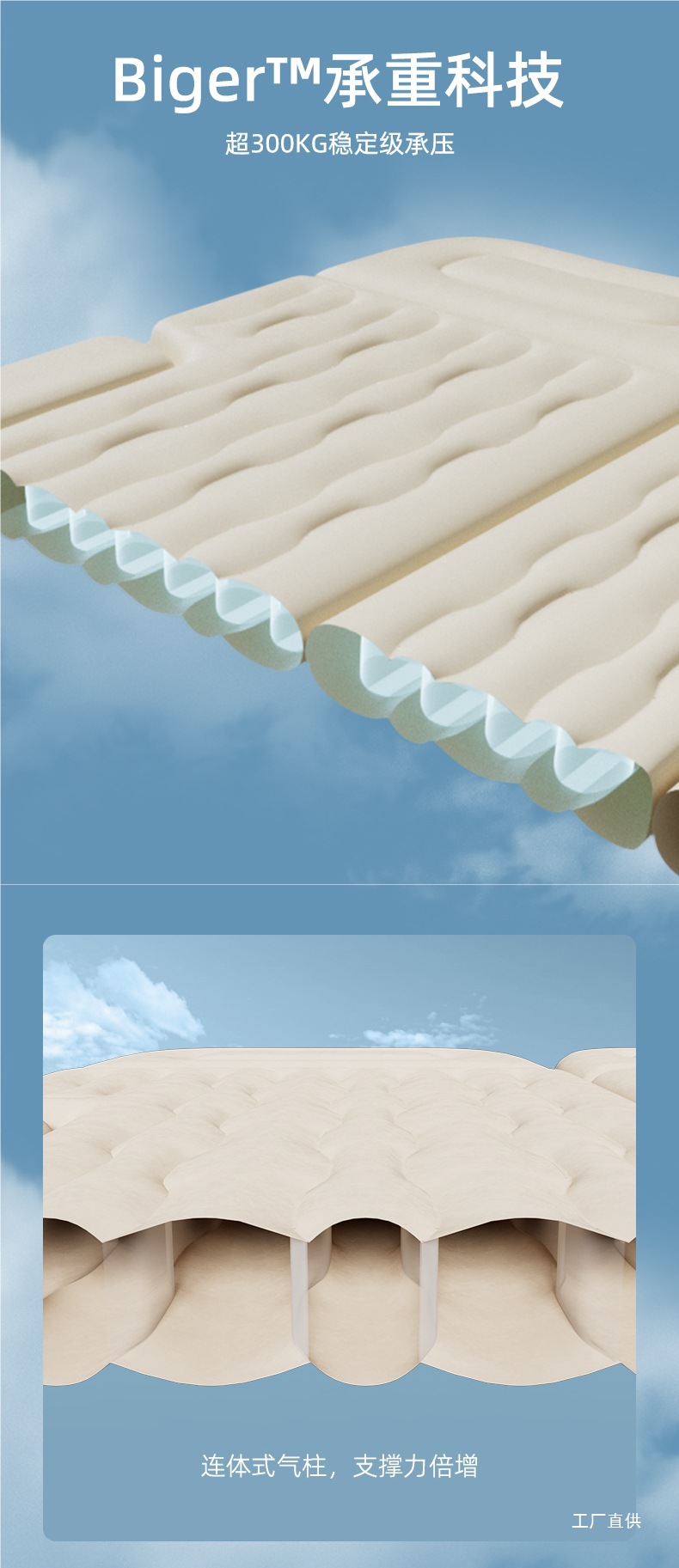 Joe's Suv Car Inflatable Bed Car Trunk Air Bed Car Sleeping Artifact Leveling Pad Car Mattress