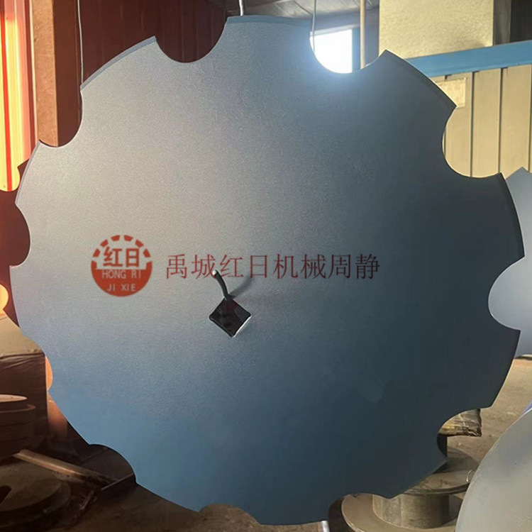 610mm65Mn弹簧钢缺口耙片  墨西哥秘鲁圆盘耙配件圆盘耙片   犁刀