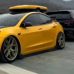 テスラ3/model 3サイドスカートに適用します。
