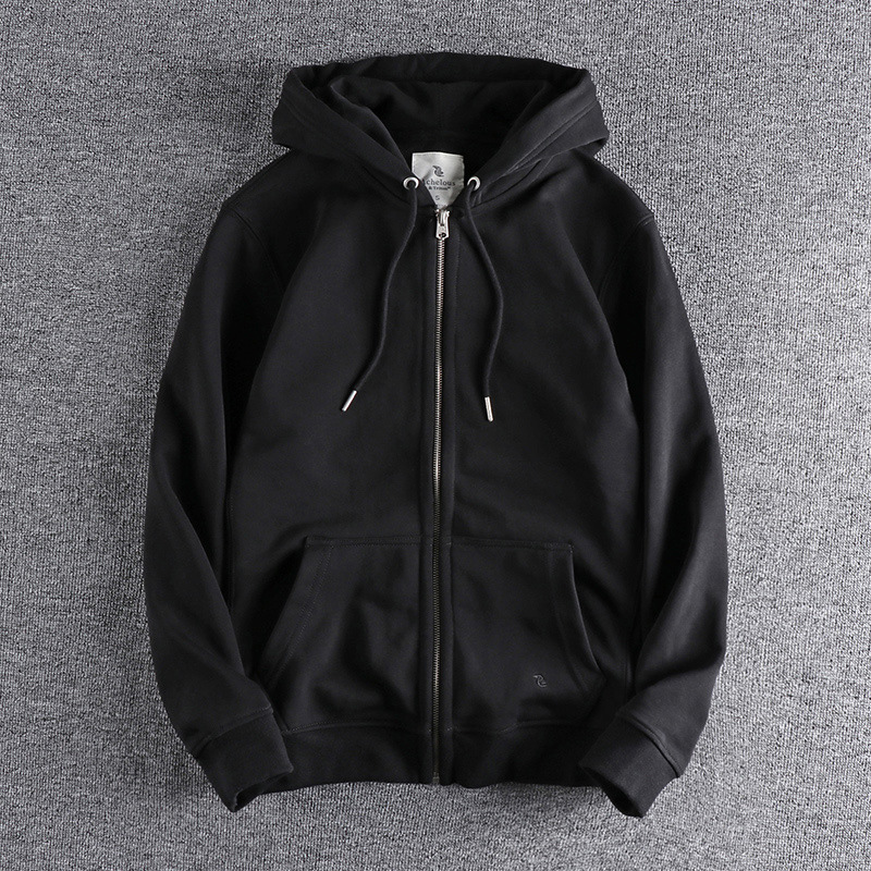 Black autumn sweatshirt