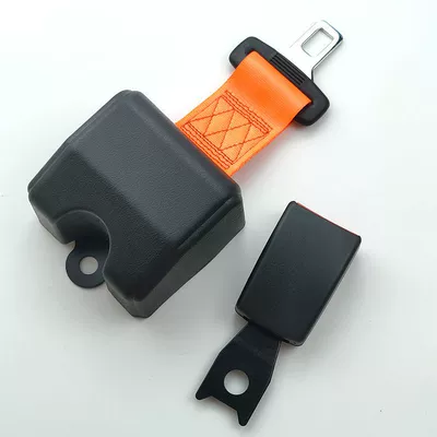 Forklift seat belt two-point automatic telescopic seat belt Hangzhou fork seat belt factory wholesale car safety (Car seat belt) - cy-double-row-teeth-orange-ha-base