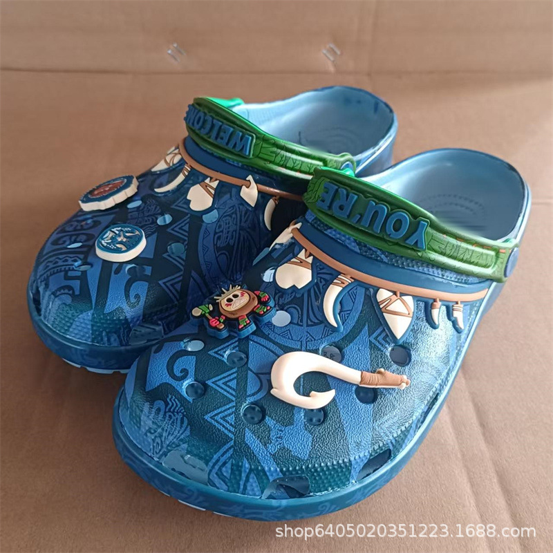 Nuevos zapatos Dongdongdiy accesorios Naruto Zhibo Sasuke zapatos de playa para hombres y mujeres fabricantes de comercio exterior transfronterizo al por mayor