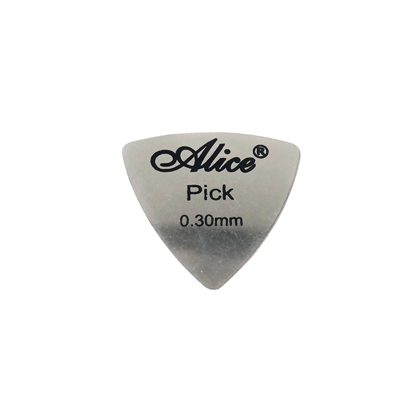 Selección mundial de paletas de acero para guitarra, paletas de acero inoxidable de 0,3mm, paletas de metales pesados, paletas de dedo, metralla de acero