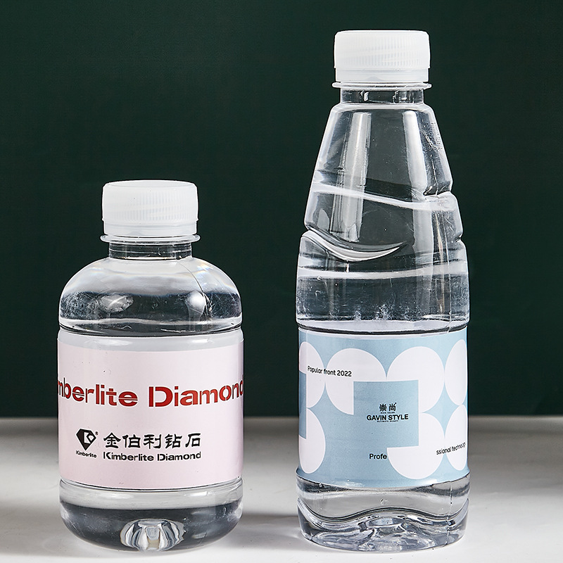 미네랄 워터 맞춤형 기업 고급 로고 작은 병 마시는 천연 순수한 물 결혼식 회의 프로모션 라벨 맞춤형