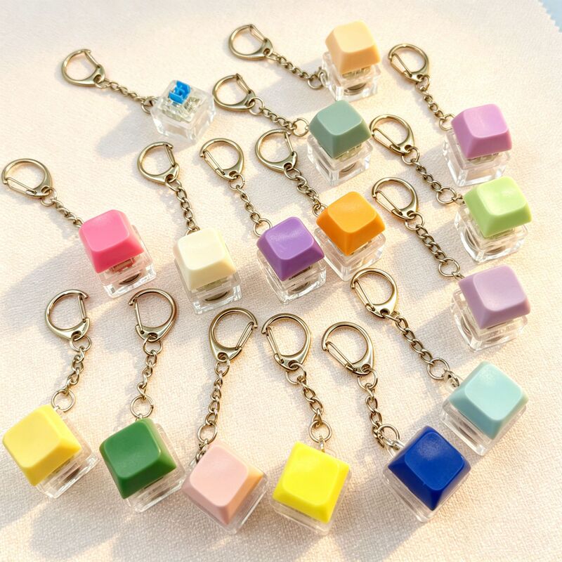 Cross-Border Single-Key Stress-Relief Keyboard Keychain Mini Creative Fun Press-Type Stress-Relief Gadget Cross-Border Single-Key Stress-Relief Keyboard Keychain Mini Creative Fun Press-Type Stress-Relief Gadget