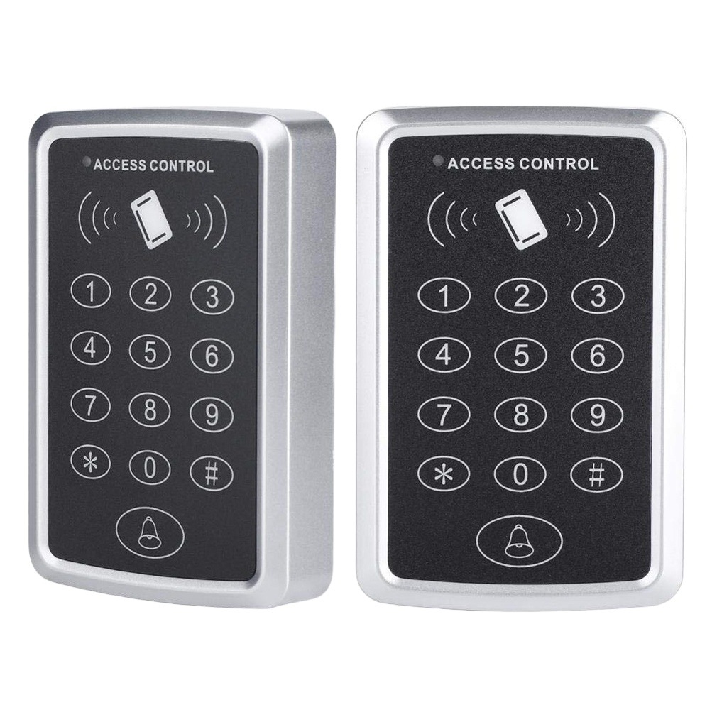 Control de acceso con tarjeta y contraseña, compatible con cubierta impermeable